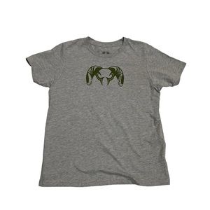 𝅺Kuiu Womens Gray Large Hunting T Shirt Short Sleeve Graphic Tee